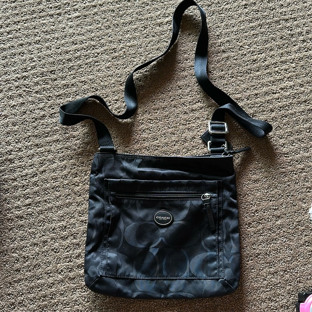Coach cross body bag